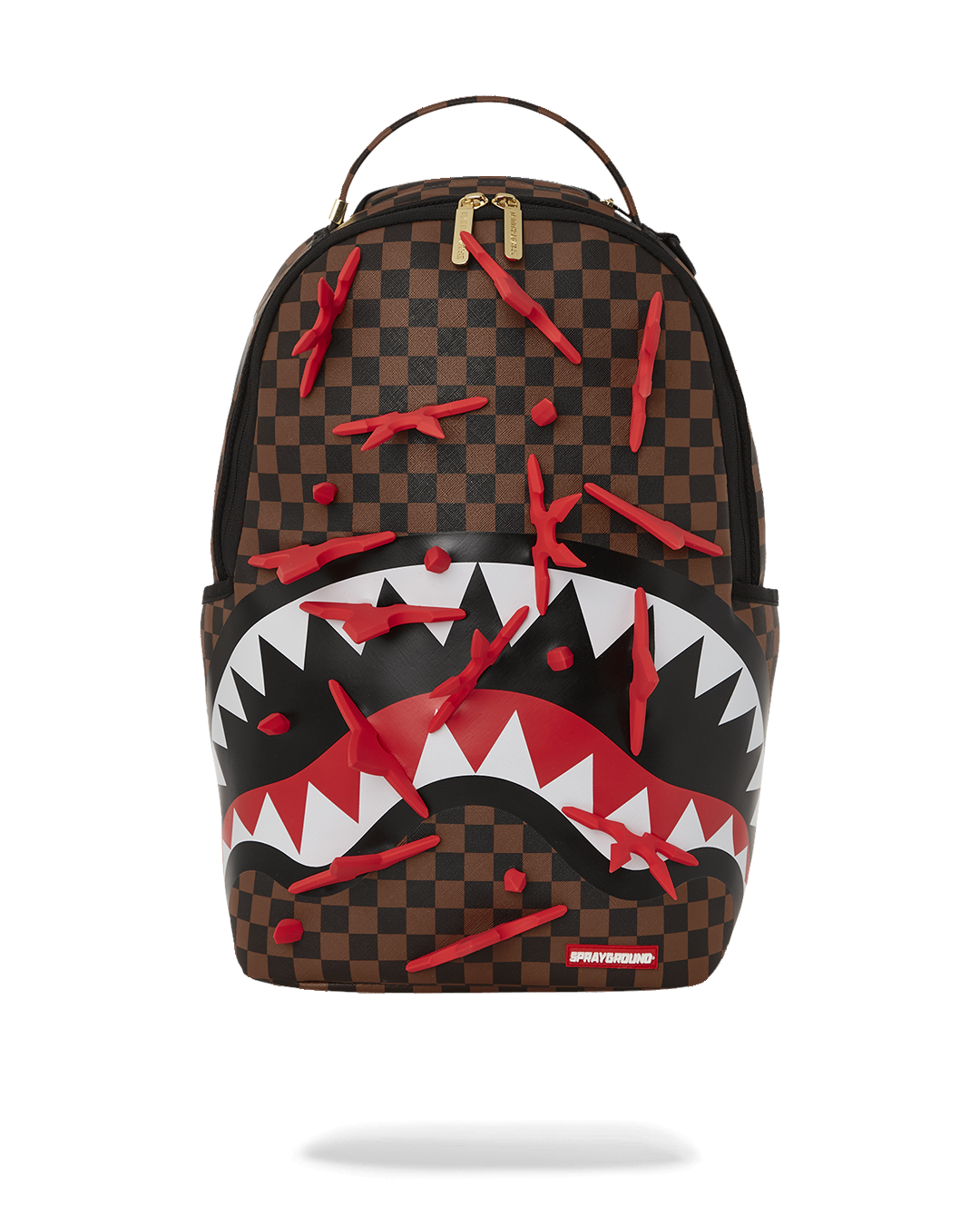 REAL 3D NINJA STARS SMASHED BACKPACK (DLXV)